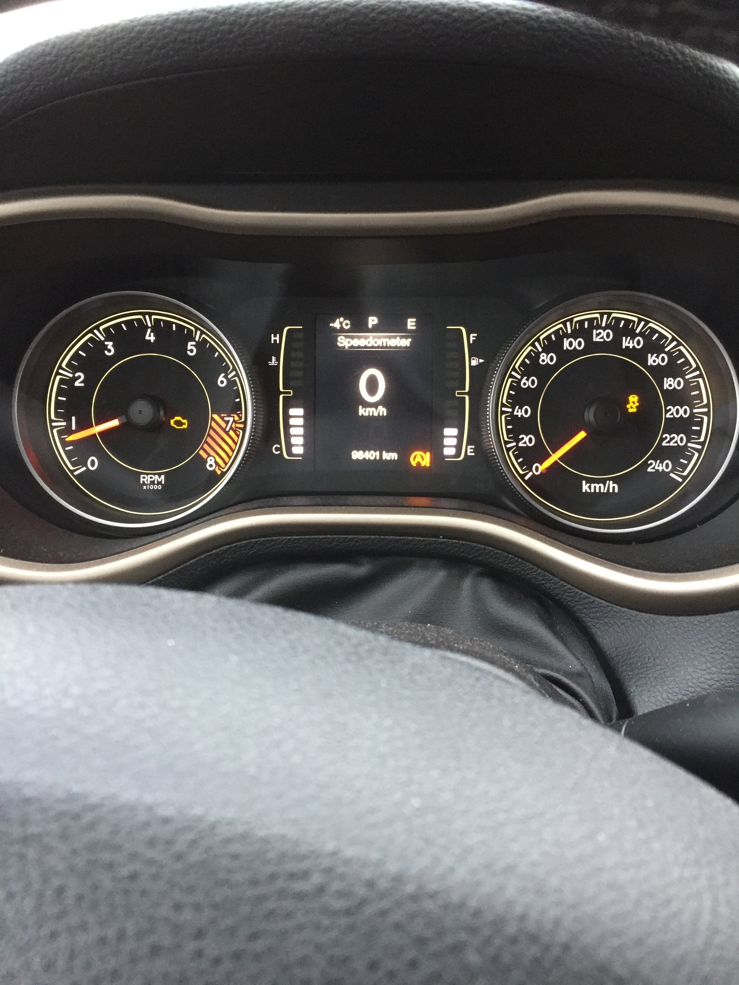 Brakes Applied = Engine Check Light + Start/Stop Light | 2014+ Jeep  Cherokee Forums