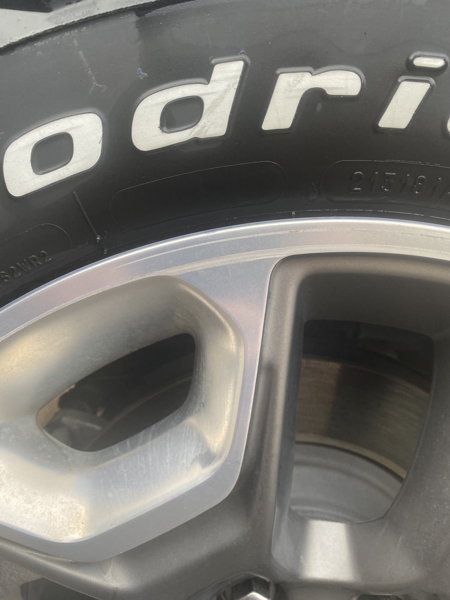 Discount tire scratch your wheels? | 2014+ Jeep Cherokee Forums